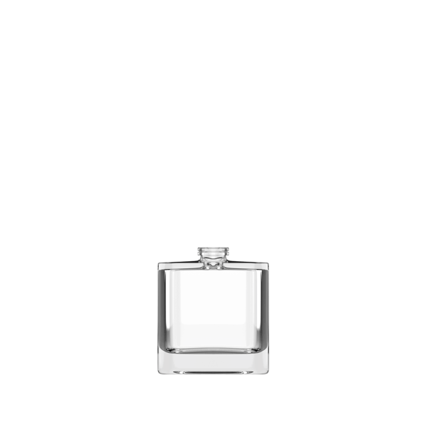زجاجة عطر اسطوانية قصيرة